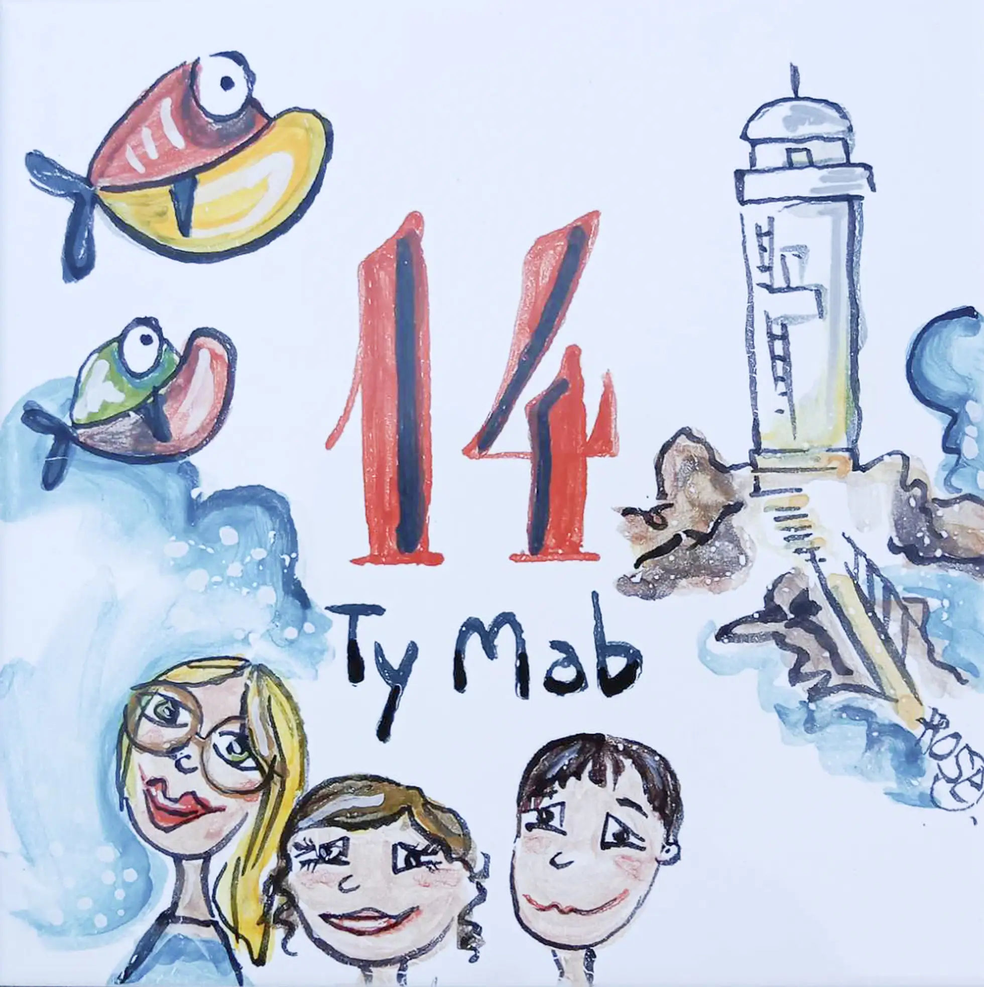 plaque de la maison ty mab